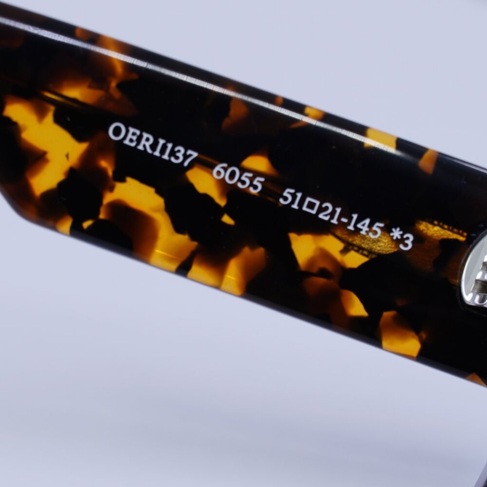 Off-White OERI137 AURORA 6055 Sunglasses Havana Cat Eye Frame, Green Lenses - Picture 8 of 11